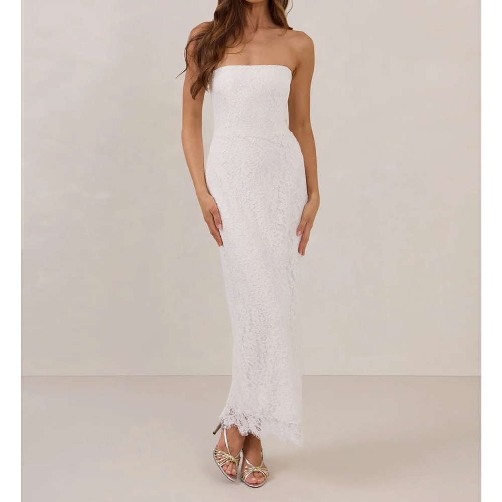 Park and fifth white lace dress